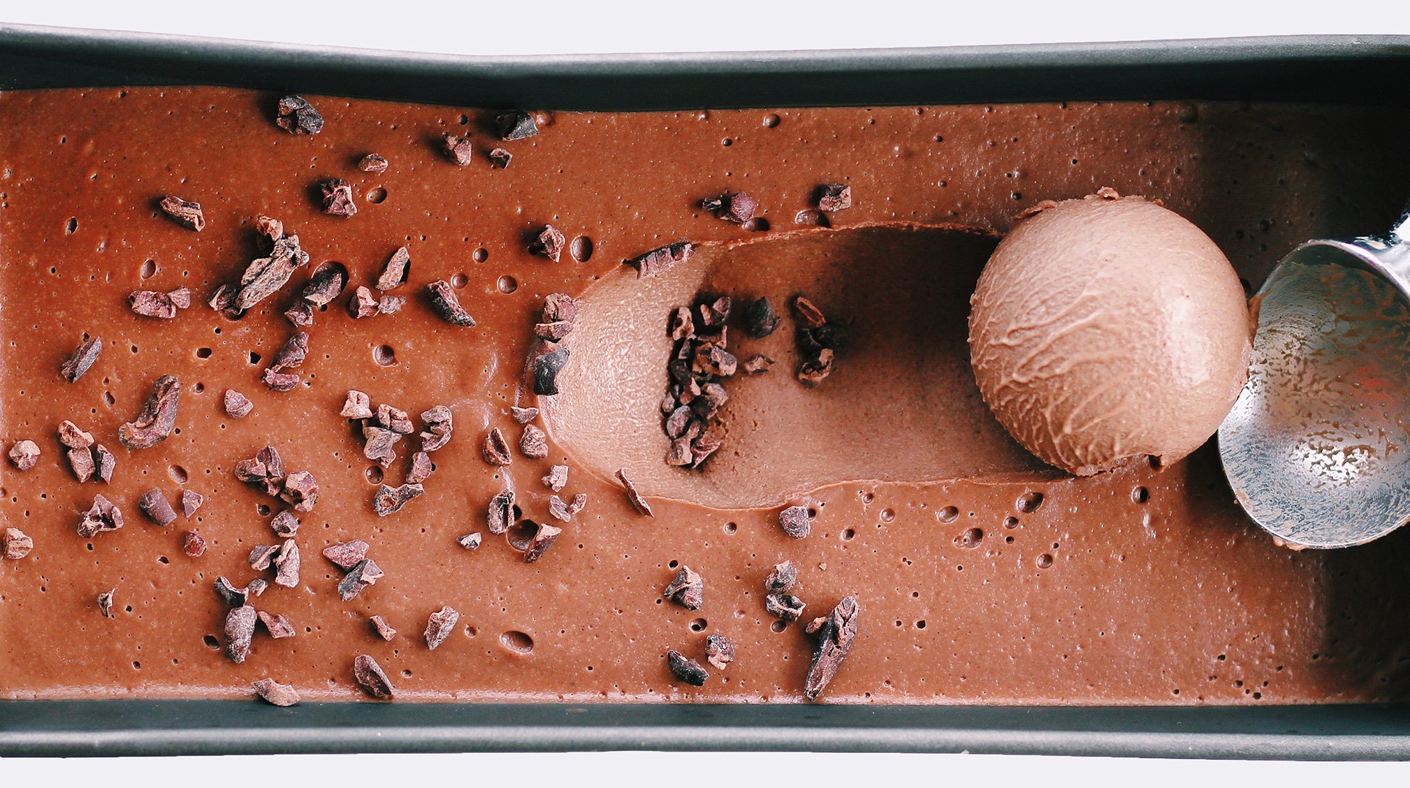 Does dairy cause acne? Photo of chocolate ice cream