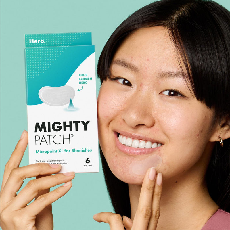Mighty Patch Micropoint™ XL Microneedle Blemish Patches Hero Cosmetics