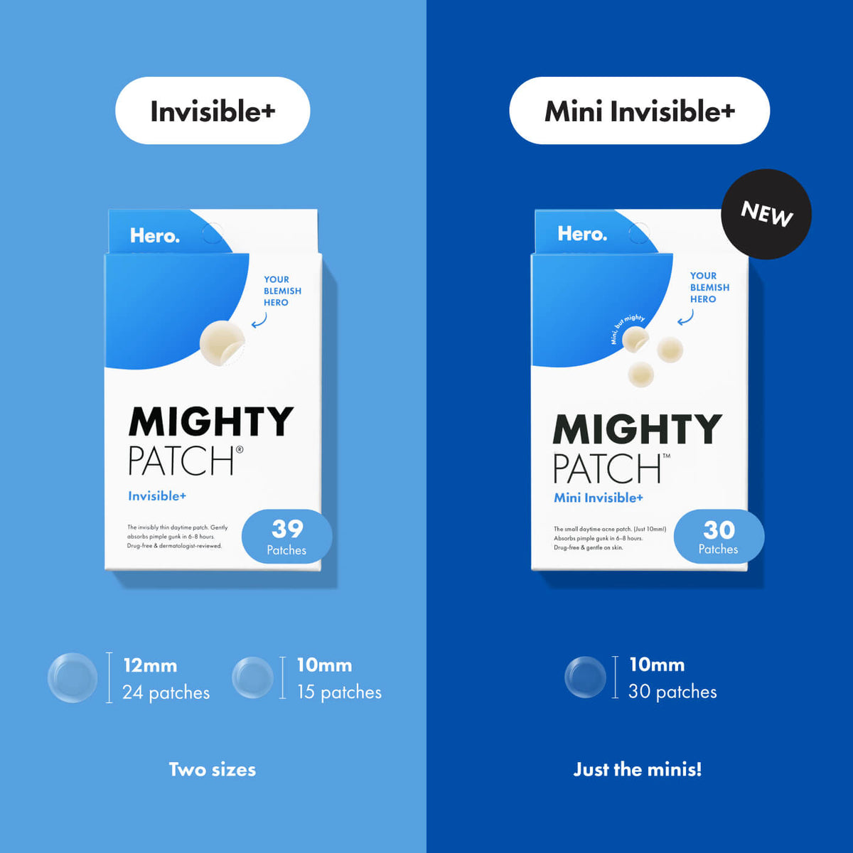 Mighty Patch Invisible Plus Mighty Patch™ Mini Invisible+ | Hero Cosmetics